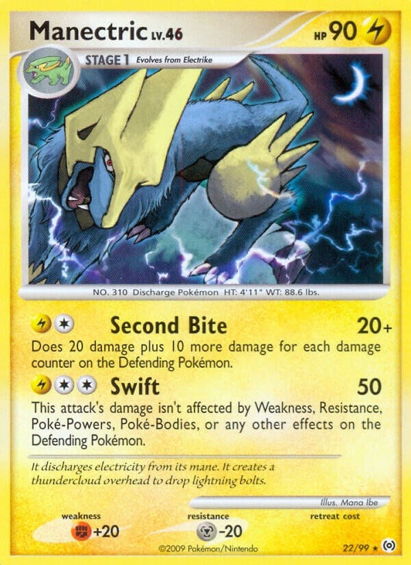 Image for Manectric (22) (22/99) - Pokemon