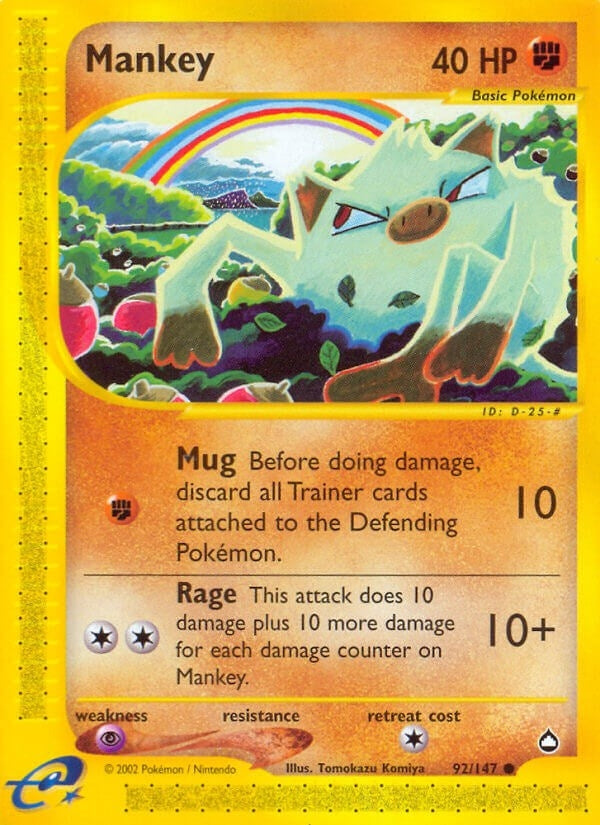 Image for Mankey (092/147) - Pokemon