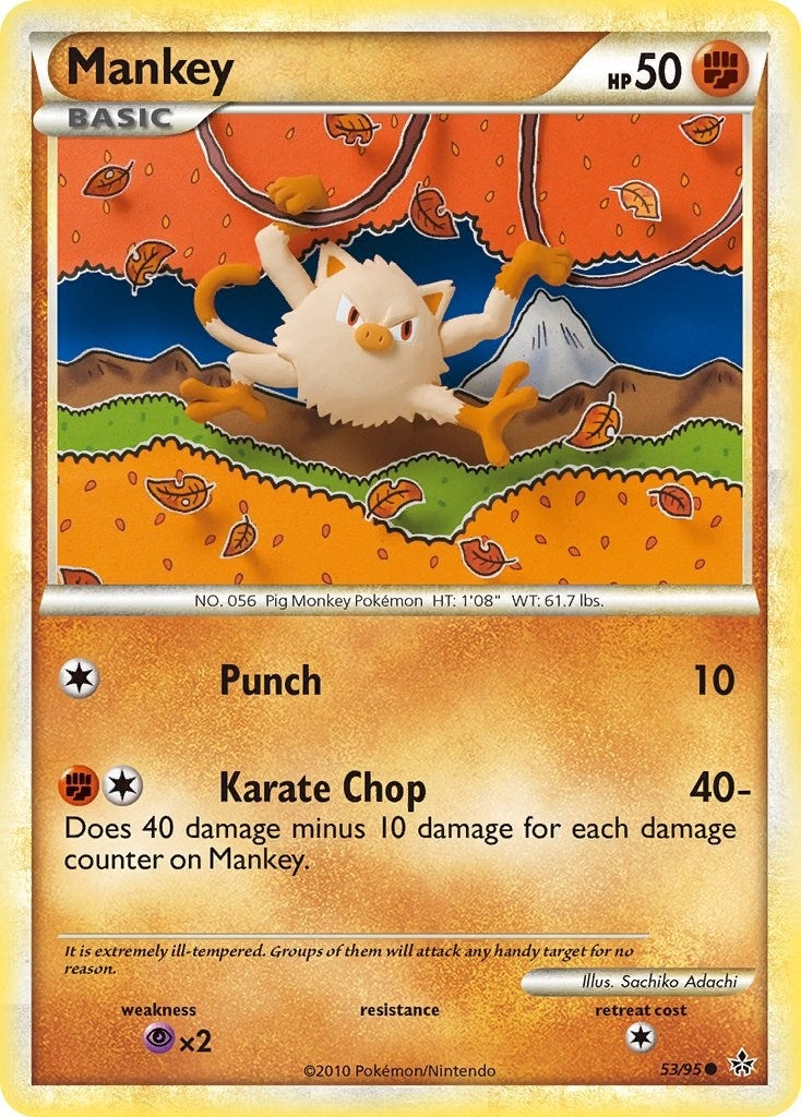 Image for Mankey (53/95) - Pokemon