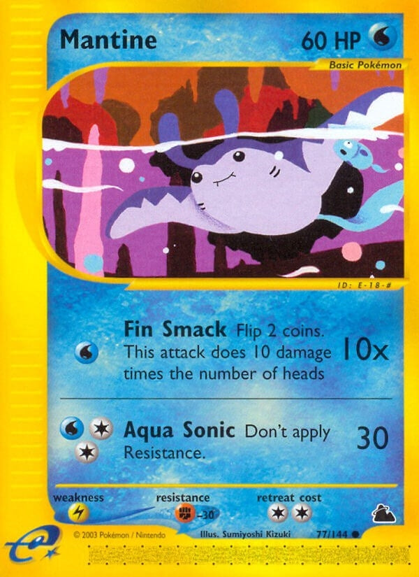 Image for Mantine (077/144) - Pokemon