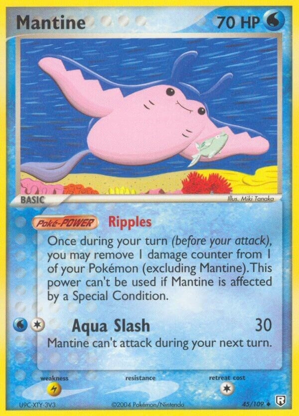 Image for Mantine (45/109) - Pokemon