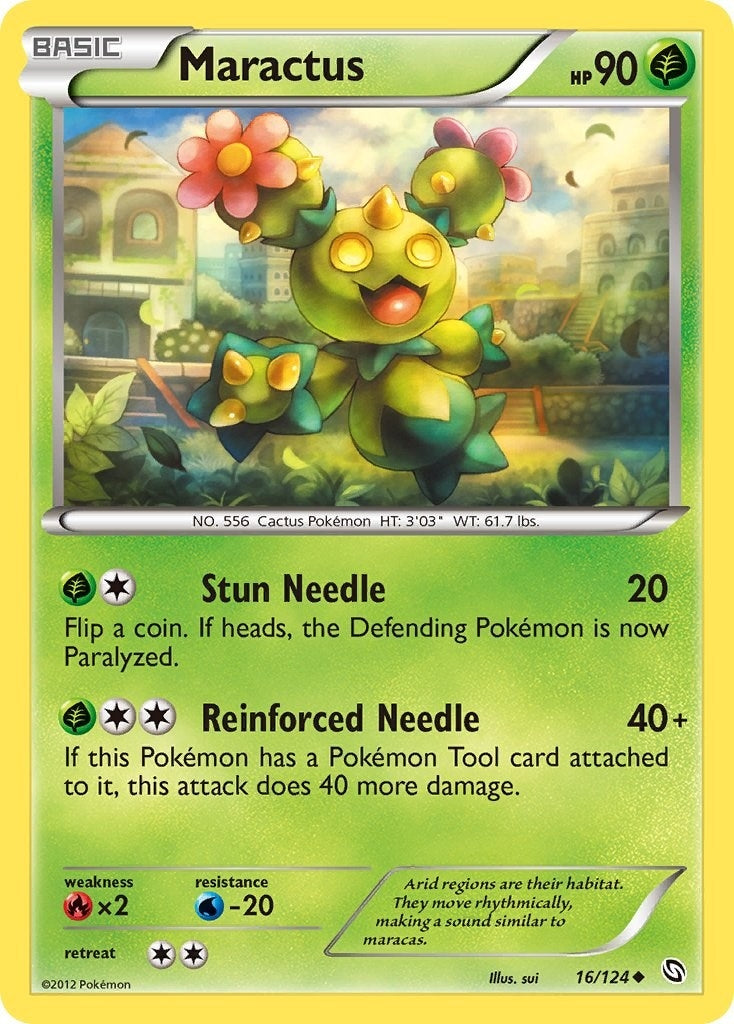 Image for Maractus (16/124) - Pokemon