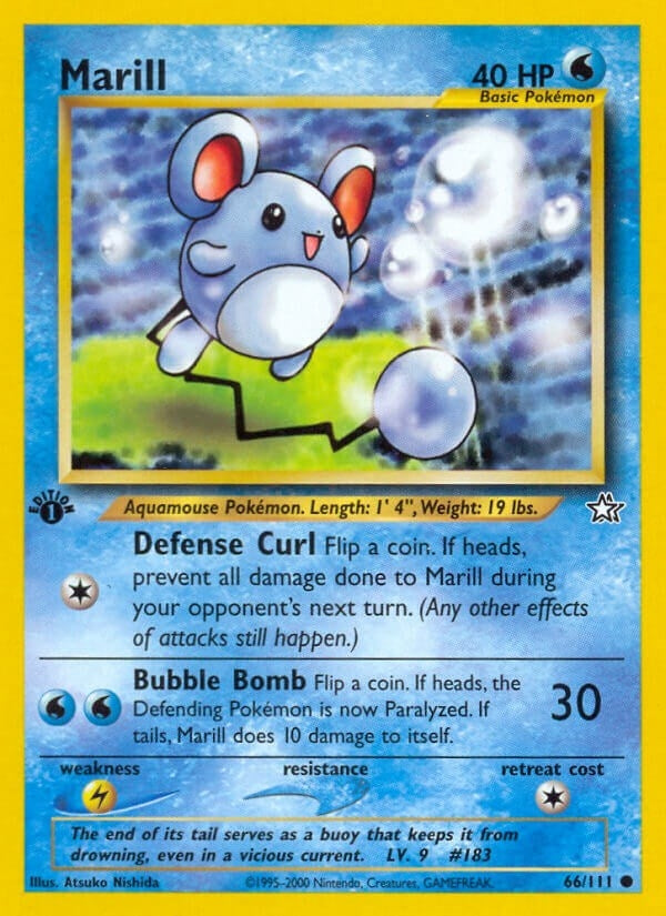 Image for Marill (066/111) - Pokemon