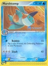 Image for Marshtomp - 011 (e-League) [Winner] (011) - Pokemon