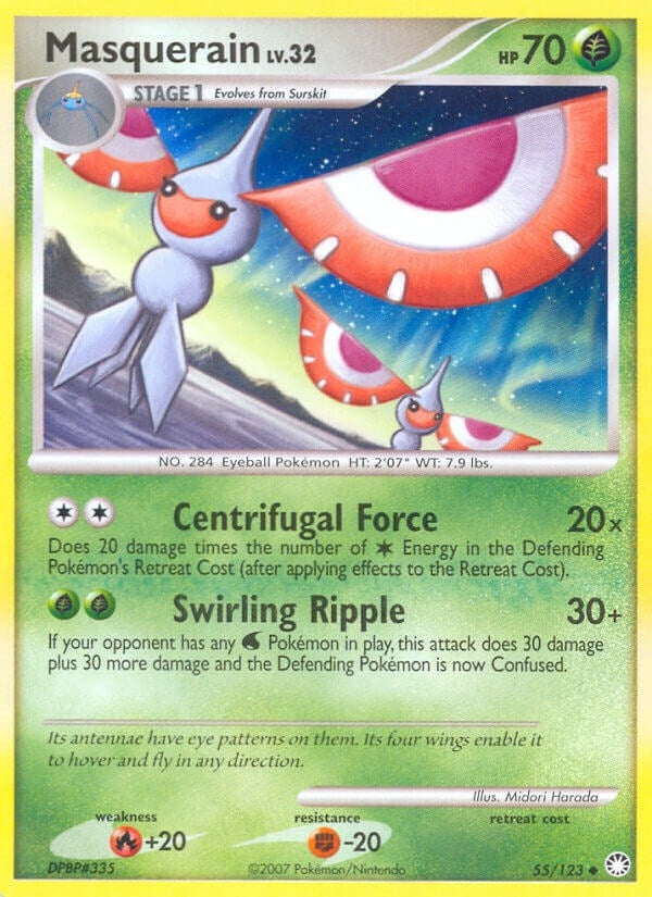 Image for Masquerain (55/123) - Pokemon