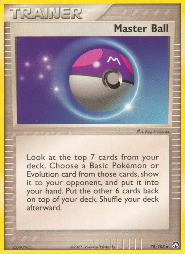 Image for Master Ball (78/108) - Pokemon