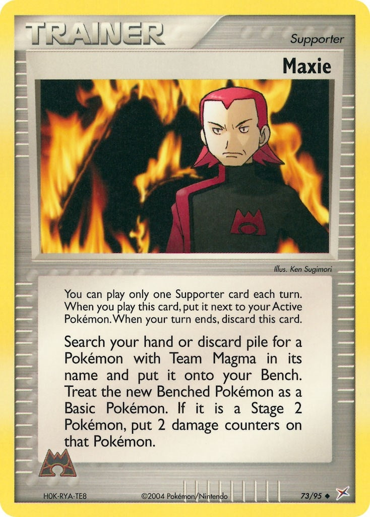 Image for Maxie (73/95) - Pokemon
