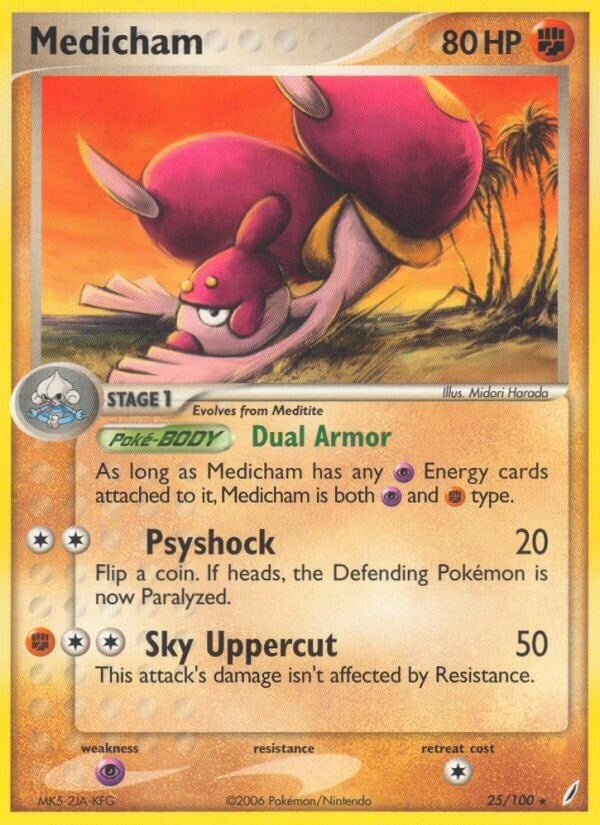 Image for Medicham (25/100) - Pokemon