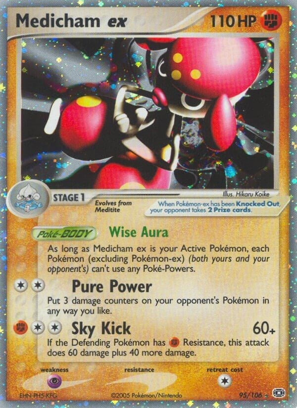 Image for Medicham ex (95/106) - Pokemon