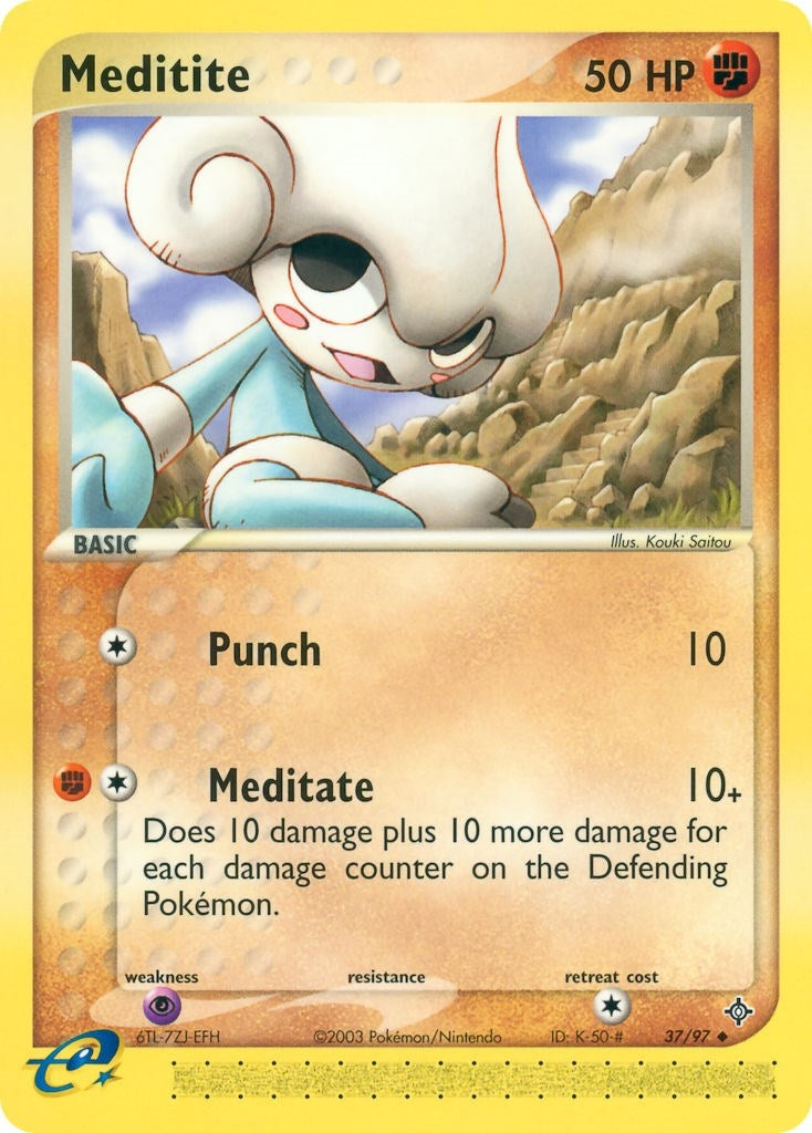 Image for Meditite (37/97) - Pokemon