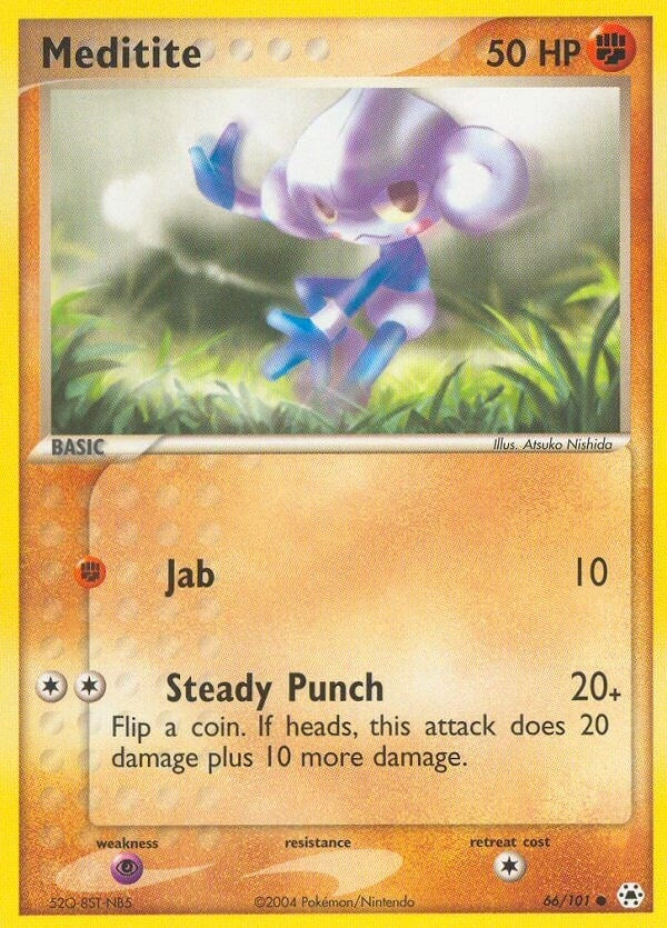 Image for Meditite (66/101) - Pokemon