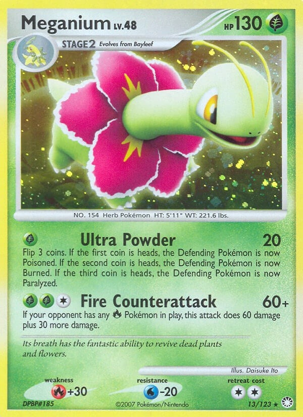 Image for Meganium (13/123) - Pokemon