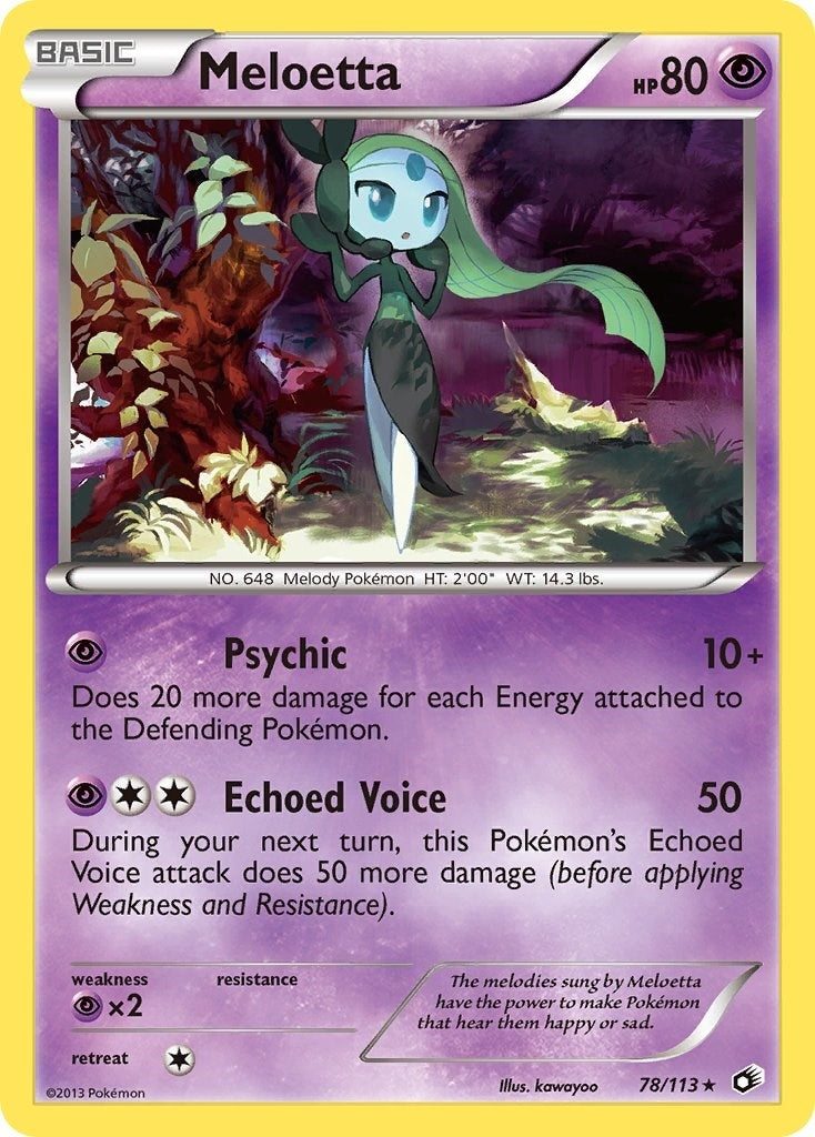 Image for Meloetta (78) (78/113) - Pokemon