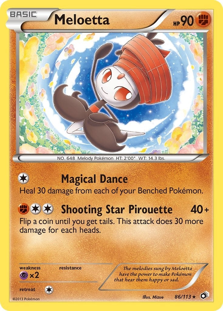 Image for Meloetta (86) (86/113) - Pokemon