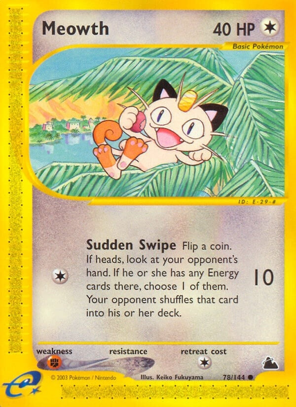 Image for Meowth (078/144) - Pokemon