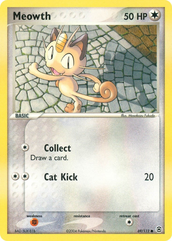 Image for Meowth (69/112) - Pokemon