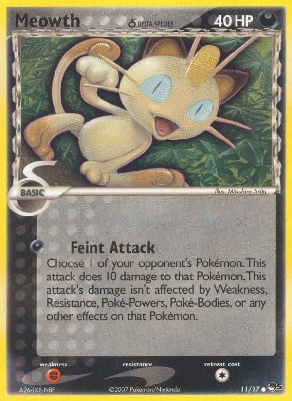 Image for Meowth (Delta Species) (011/017) - Pokemon