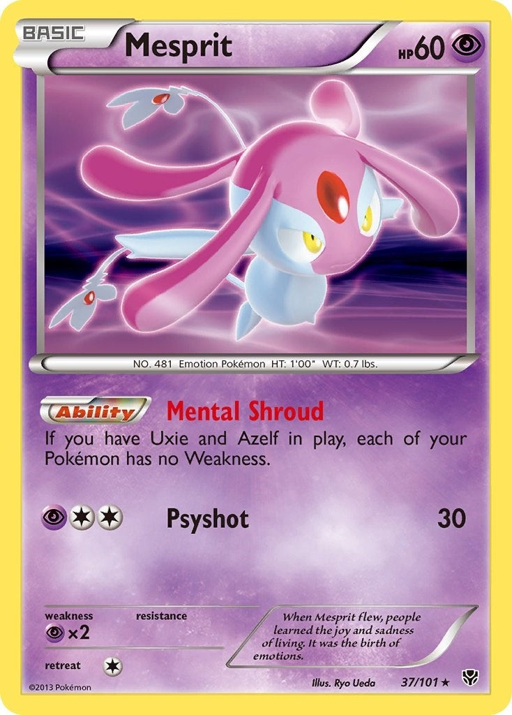 Image for Mesprit (37/101) - Pokemon