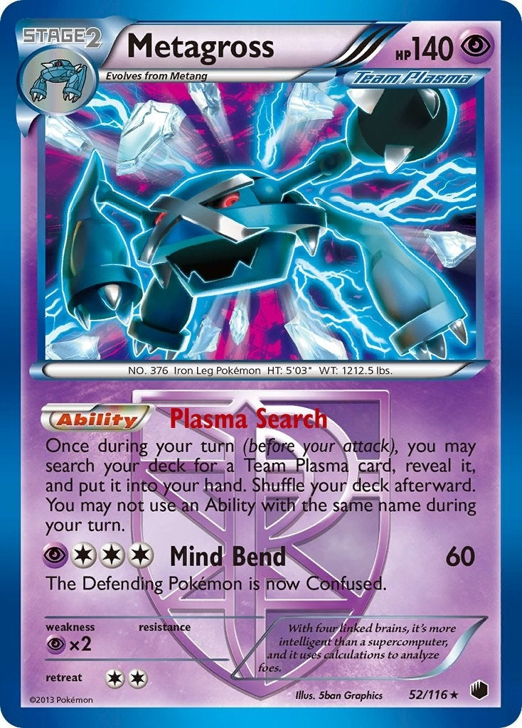 Image for Metagross (Team Plasma) (52/116) - Pokemon
