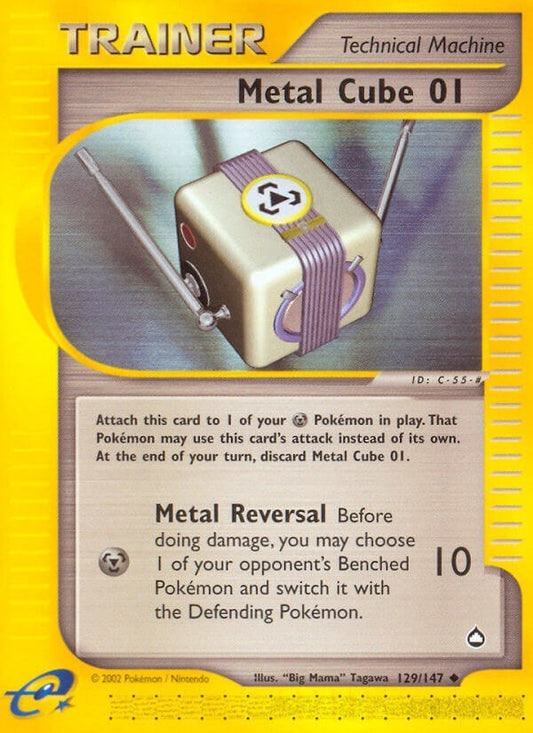 Image for Metal Cube 01 (129/147) - Pokemon
