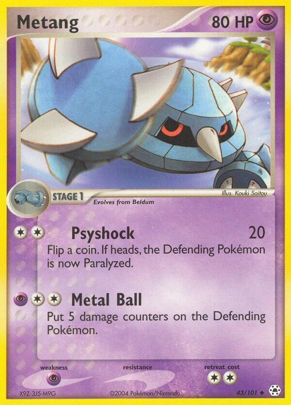 Image for Metang (43/101) - Pokemon