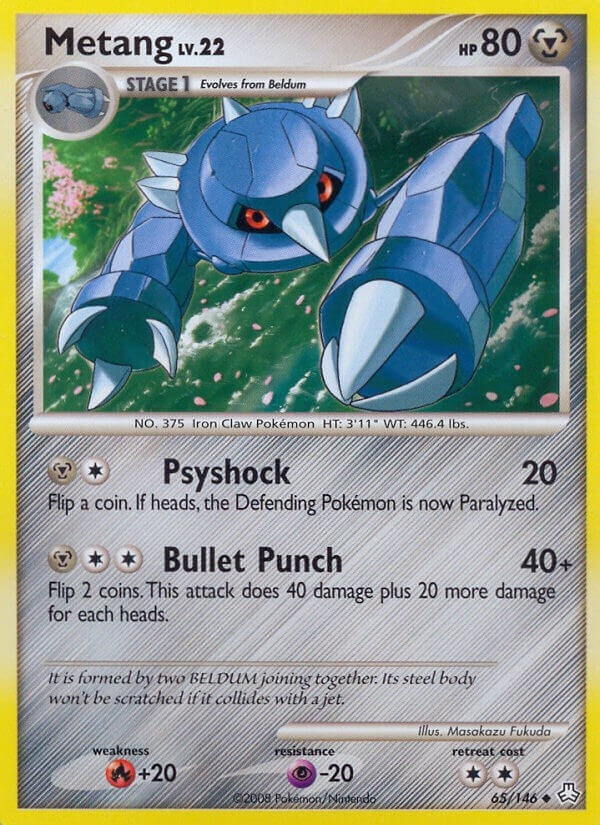 Image for Metang (65) (65/146) - Pokemon