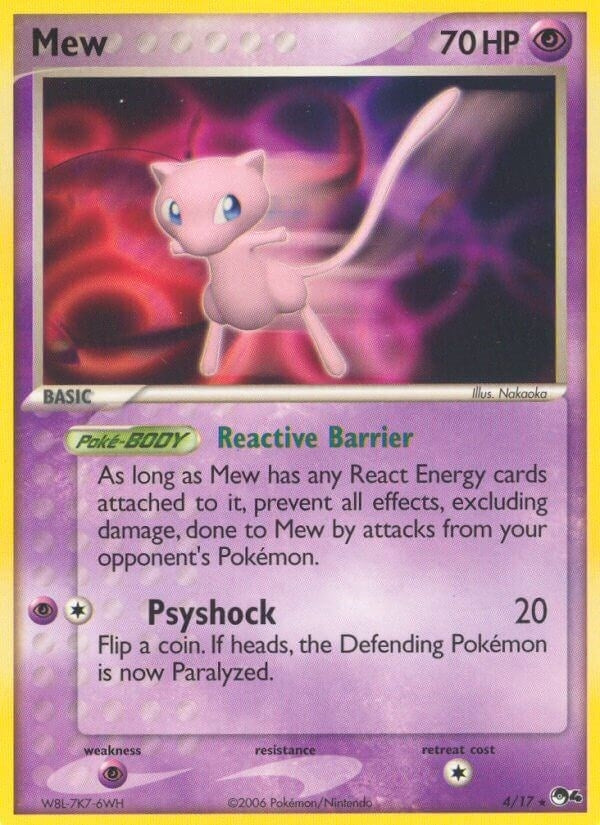 Image for Mew (004/017) - Pokemon