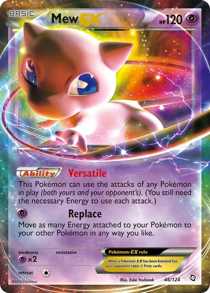 Image for Mew EX (46/124) - Pokemon