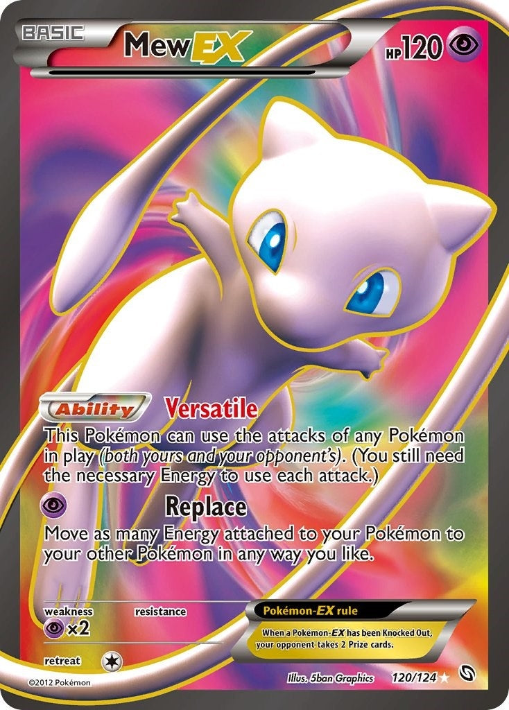 Image for Mew EX (120 Full Art) (120/124) - Pokemon