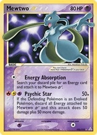 Image for Mewtwo Star (103/110) - Pokemon