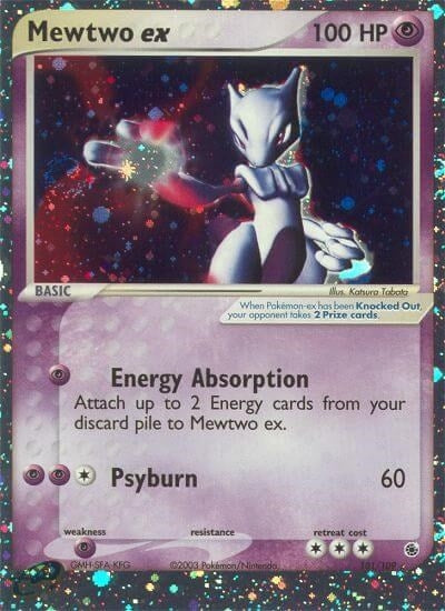 Image for Mewtwo ex (101/109) - Pokemon