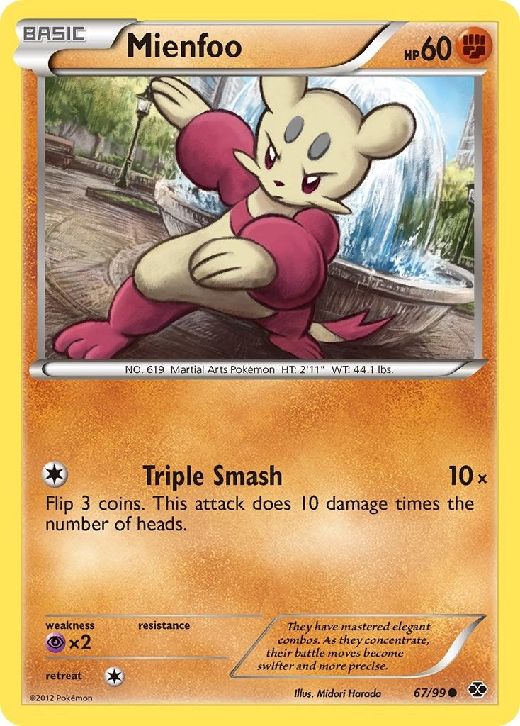 Image for Mienfoo (67/99) - Pokemon