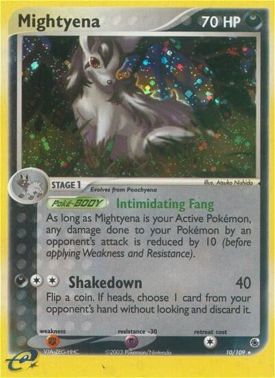 Image for Mightyena (10/109) - Pokemon