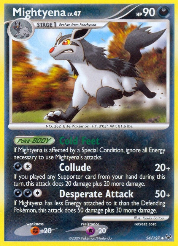 Image for Mightyena (54/127) - Pokemon