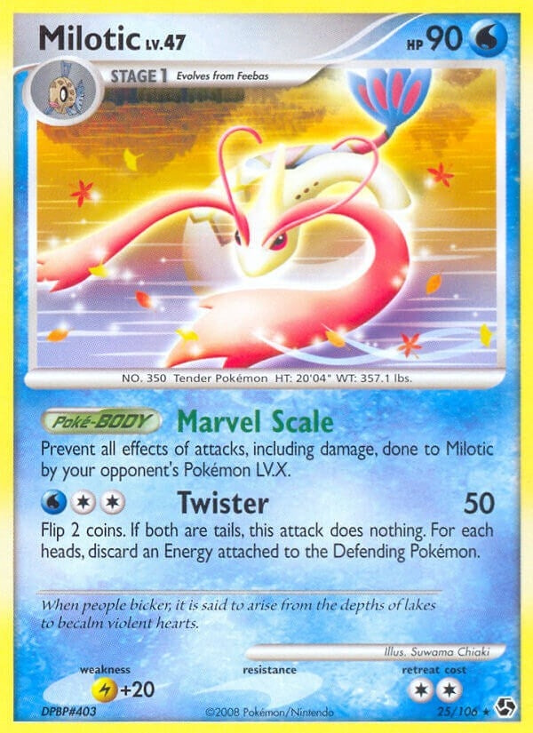 Image for Milotic (25/106) - Pokemon