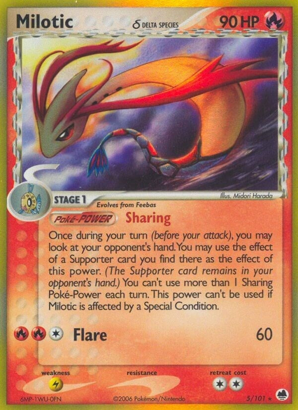 Image for Milotic (Delta Species) (5/101) - Pokemon