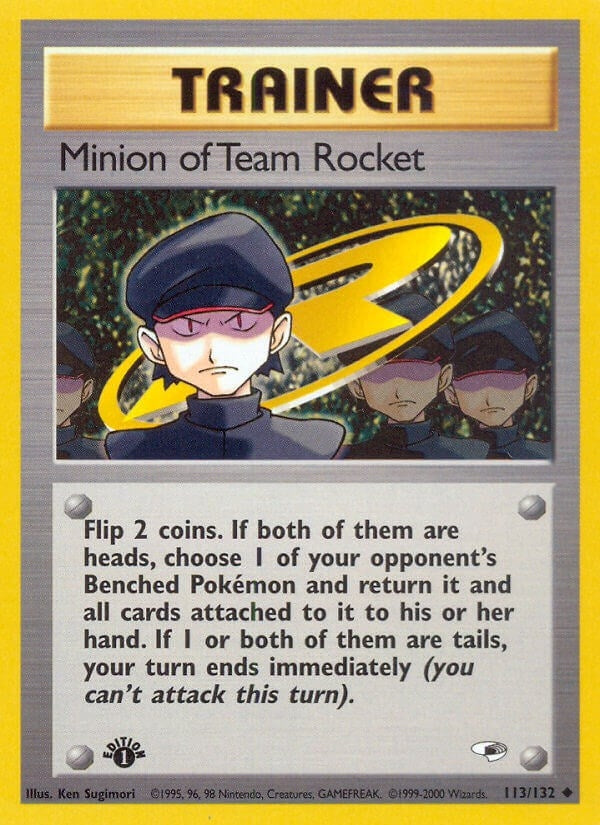 Image for Minion of Team Rocket (113/132) - Pokemon