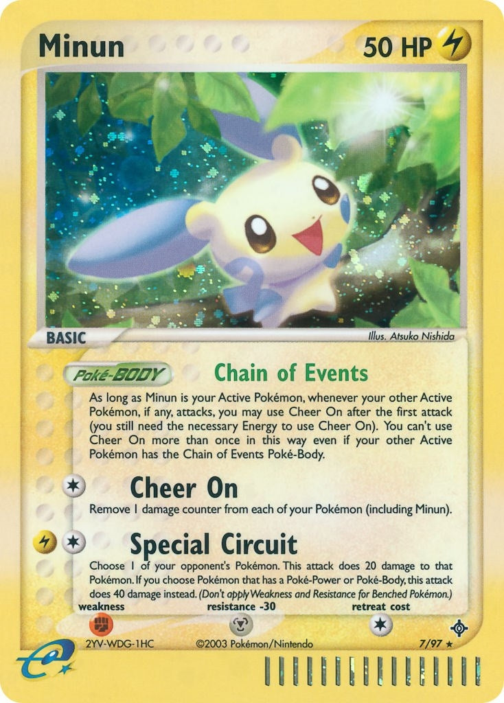 Image for Minun (7/97) - Pokemon
