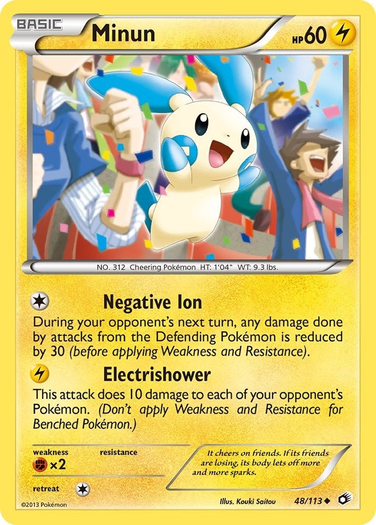 Image for Minun (48/113) - Pokemon