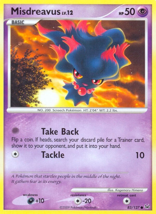 Image for Misdreavus (83/127) - Pokemon