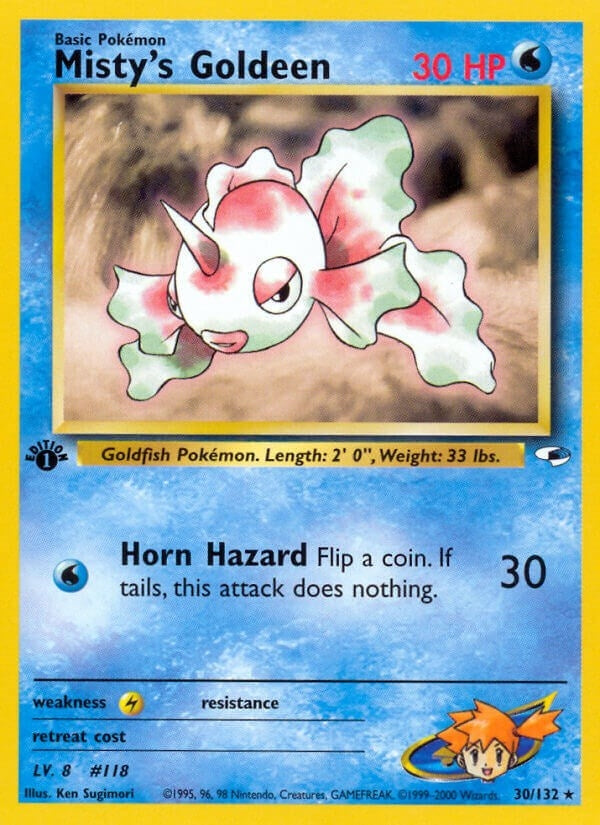 Image for Misty's Goldeen (30) (030/132) - Pokemon