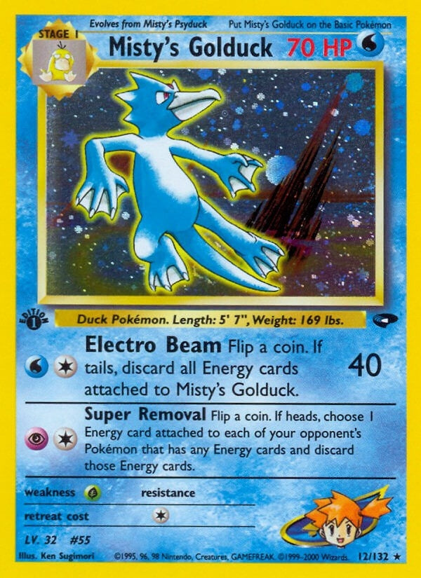 Image for Misty's Golduck (012/132) - Pokemon