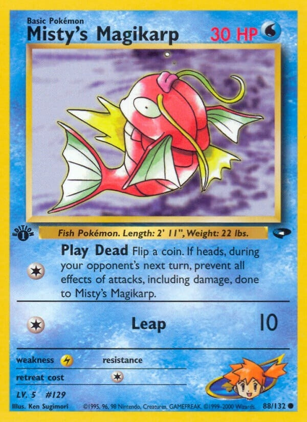 Image for Misty's Magikarp (088/132) - Pokemon