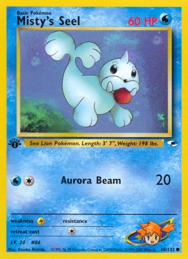 Image for Misty's Seel (088/132) - Pokemon