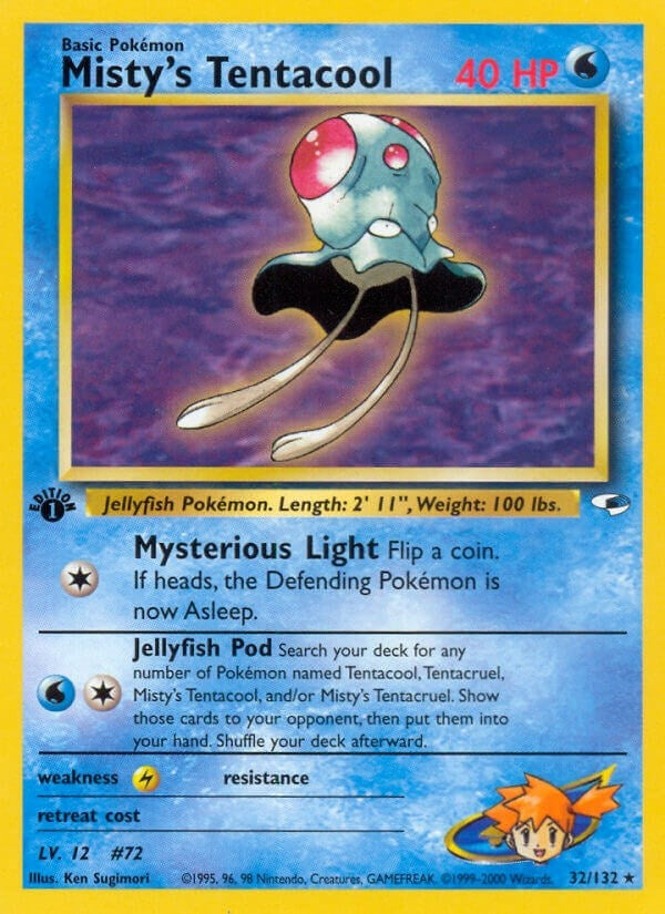 Image for Misty's Tentacool (32) (032/132) - Pokemon