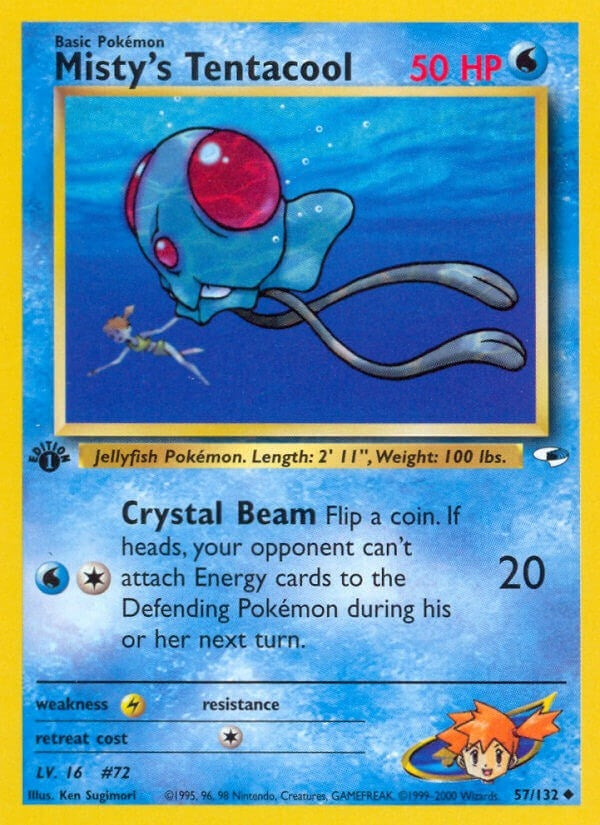 Image for Misty's Tentacool (57) (057/132) - Pokemon