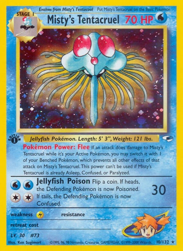 Image for Misty's Tentacruel (010/132) - Pokemon