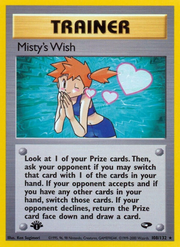 Image for Misty's Wish (108/132) - Pokemon
