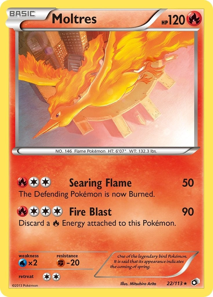 Image for Moltres (22/113) - Pokemon