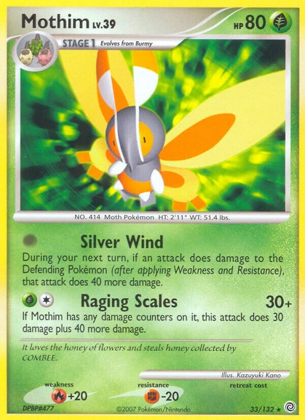 Image for Mothim (33/132) - Pokemon